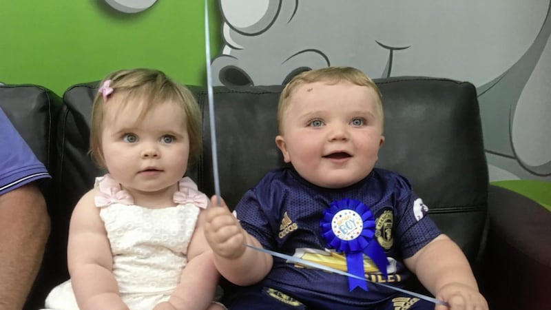 Marie Louise&#39;s niece Alaia and nephew Cian celebrated their first birthdays this week making for precious family memories 
