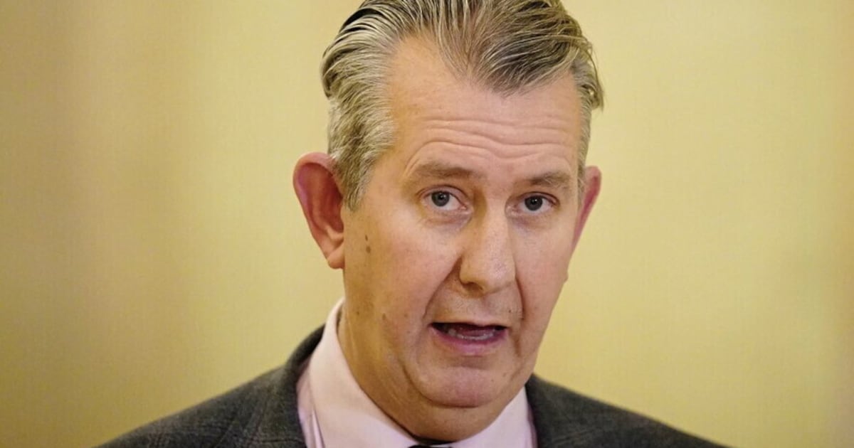 Cleaned His Clock Stormont Speaker Edwin Poots under fire for ‘clean his clock’ comments ...
