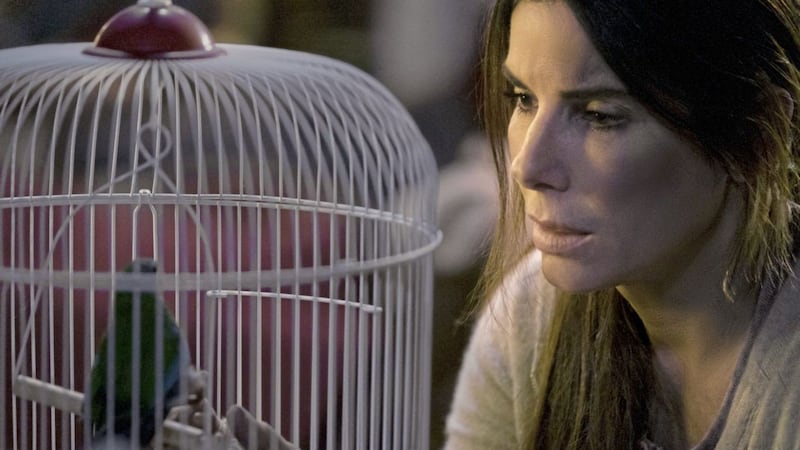 Sandra Bullock as Malorie in the new thriller Bird Box, in cinemas and streaming on Netflix now 