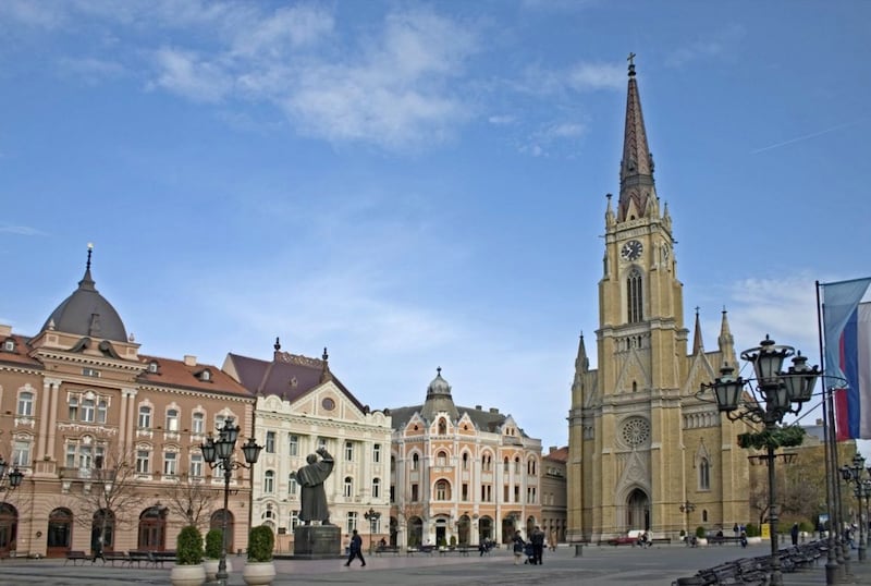 Liberty Square and Catholic Cathedral 