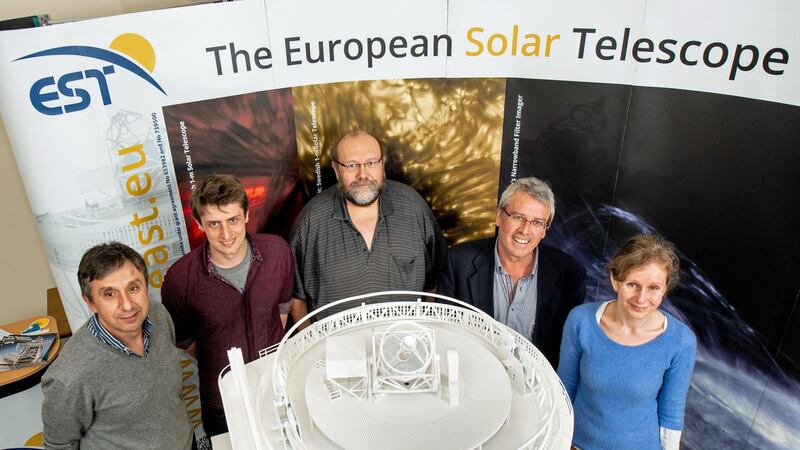 Queen’s University Belfast is involved in the European Solar Telescope project based on the Canary Islands.
