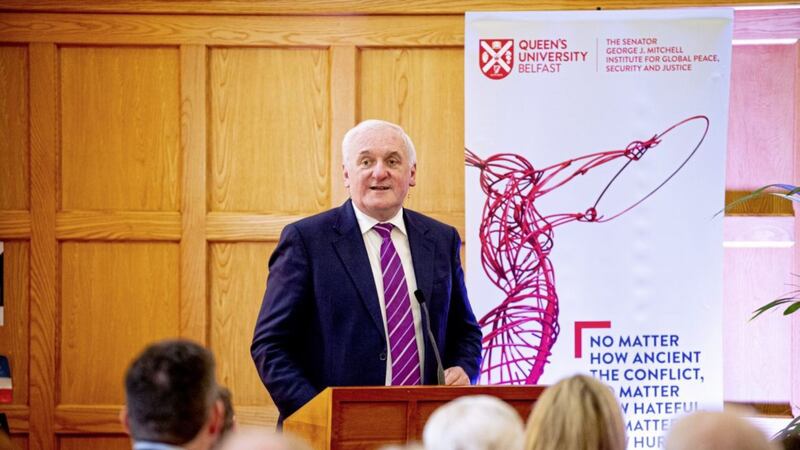 Bertie Ahern said `there would in my view be no requirement for the backstop&#39; as a trade deal will be reached 