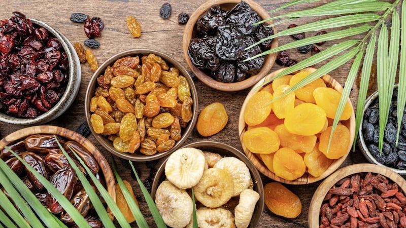 Dried fruit is a great source of concentrated nutrients 