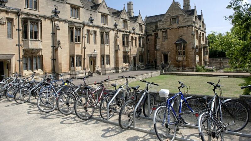 New College. Picture by Oxford University Images. 