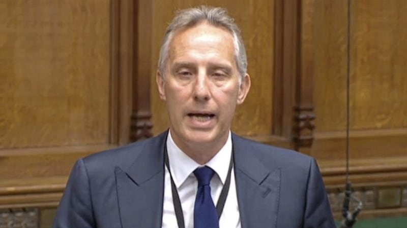 Ian Paisley received an unprecedented 30 sitting day suspension from Westminster. Picture by PA Wire 