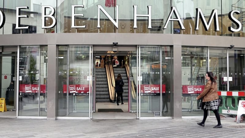 Department store chain Debenhams has unveiled plans to close 11 warehouses and put up to 10 stores under review, in a move impacting at least 220 jobs 