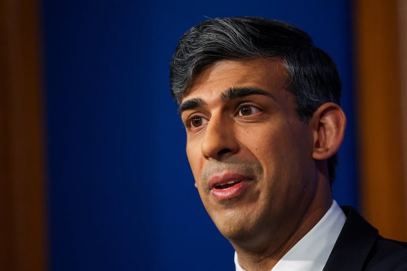 Rishi Sunak told a press conference it was right that the Metropolitan Police had apologised after the incident