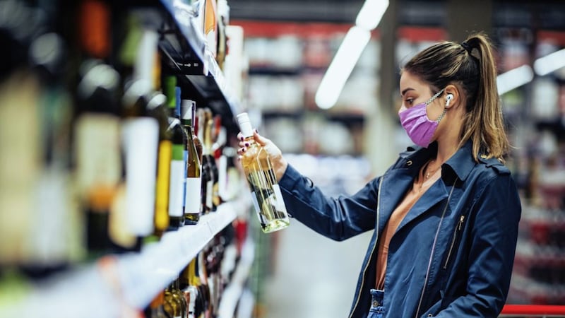 With pubs and restaurants opened again, shoppers spent &pound;24.8 million less on alcohol in supermarkets in the last 12 weeks 