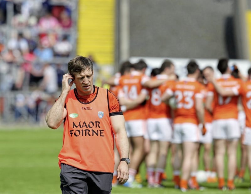 Kieran McGeeney&#39;s undoubted strength in his time over Kildare and Armagh has been his man-management skills. Picture by Philip Walsh 