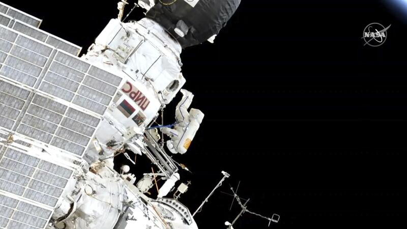 It was the fifth spacewalk for Oleg Kononenko and the first one for Alexey Ovchinin.