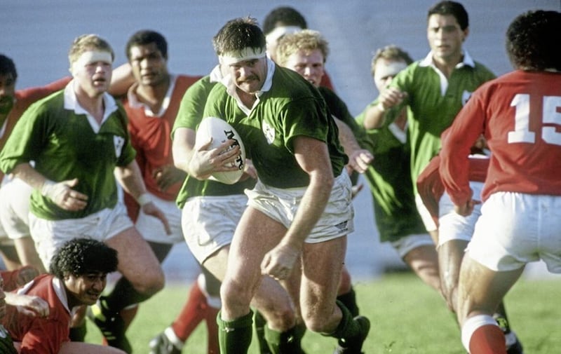 Jonathan Anderson is the son of Ulster and Ireland rugby legend Willie Anderson. Picture by INPHO/Billy Stickland