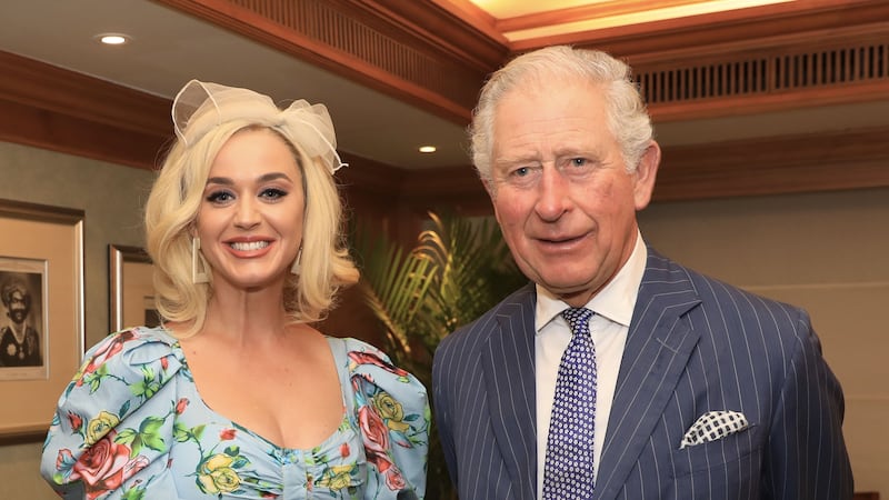 The singer first met Charles in Mumbai in November when she attended a Trust meeting to learn more about its work.