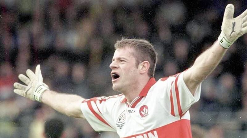 Anthony Tohill and Derry were under pressure to see off Monaghan in the Ulster SFC in 1997 