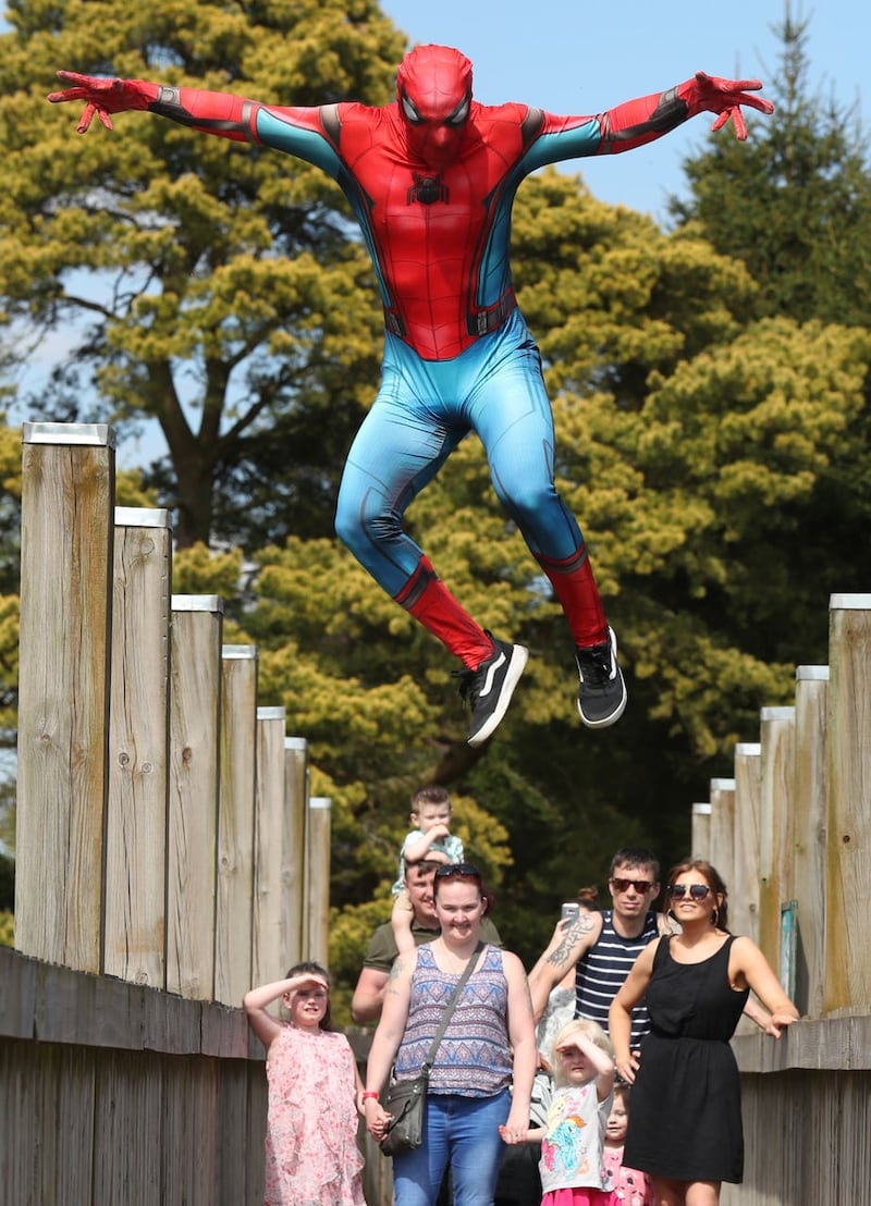Blair Drummond Safari Park superhero weekend
