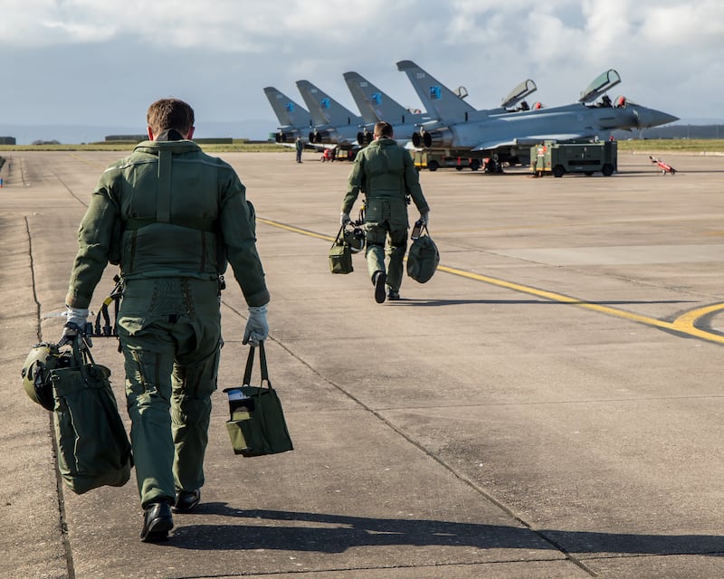 The RAF has a quick reaction force based at Lossiemouth, Moray (Sgt Keates/MoD)