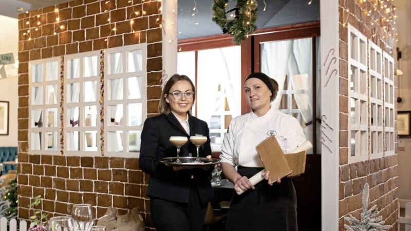 Dine in the Gingerbread House at Titanic Hotel Belfast 