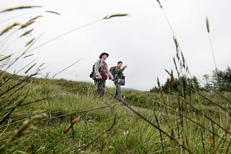 Writers Cherry Smyth and Craig Jordan-Baker are making a pilgrimage along the River Bann. Picture by Hugh Russell 