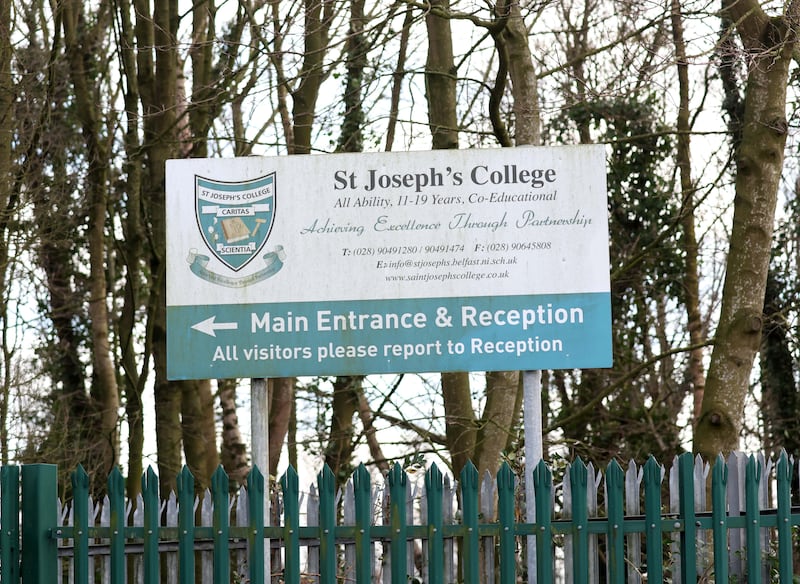 St Joseph’s College on the Ravenhill Road Belfast.
PICTURE COLM LENAGHAN