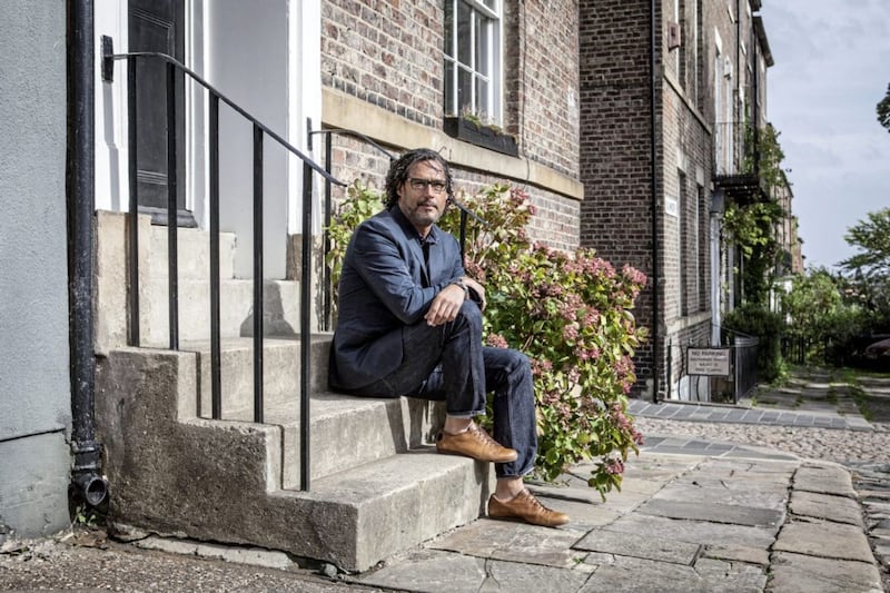 A House Through Time - David Olusoga&nbsp;at Ravensworth Terrace, Newcastle upon Tyne. Picture by Andrew Hayes-Watkins, BBC