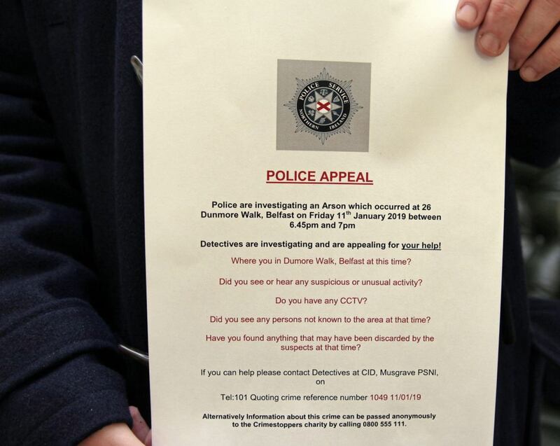 Police have appealed for information following the attack. Picture by Ann McManus 