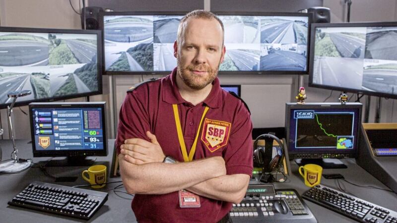 Blame Game regular Neil Delamere features as &#39;head of virtual patrol&#39; Niall Sweeney in new BBC NI comedy Soft Border Patrol 