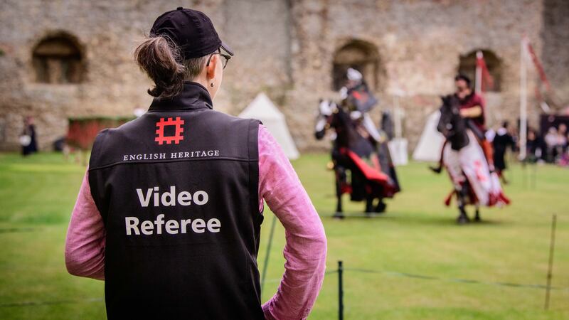 English Heritage will trial the monitoring system at a series of jousting events in August.