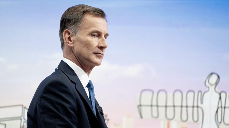 UK Chancellor Jeremy Hunt is due to announce new tax and spending plans in Parliament on Thursday as part of the Autumn Statement. Picture by James Manning/PA Wire. 