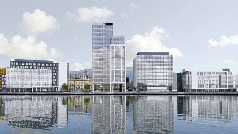An artist&#39;s impression of how the new City Quays 3 will look 