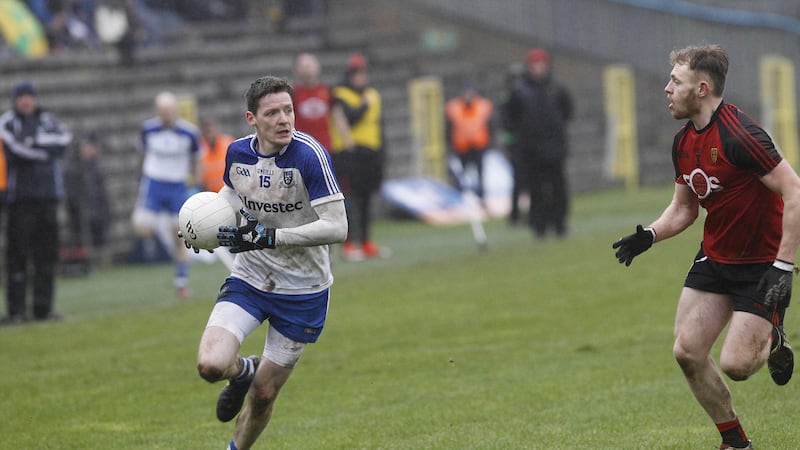 Conor McManus (above) and Barry McGinn (below) will both be available for Monaghan's Ulster Championship clash with Down &nbsp;