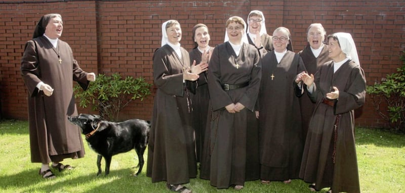 Adoration Sisters at the convent in west Belfast. Picture by Ann McManus. 