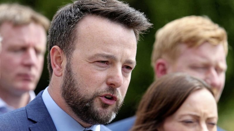 SDLP leader Colum Eastwood has hit out at the British government. Picture by Mal McCann 