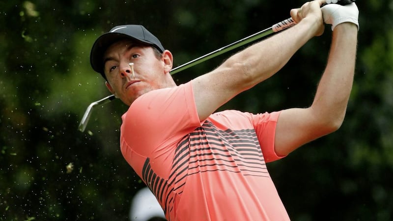 Rory McIlroy shot a second round 71 to lie tied for 46th in the Bay Hill Invitational 
