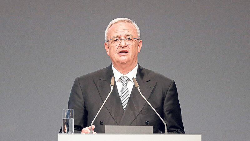 INVESTIGATION: Volkswagen CEO Martin Winterkorn addresses the shareholders during the annual shareholder meeting of the car manufacturer Volkswagen in Hannover, Germany. Winterkorn last Wednesday<br />PICTURE: Frank Augstein, File/AP&nbsp;