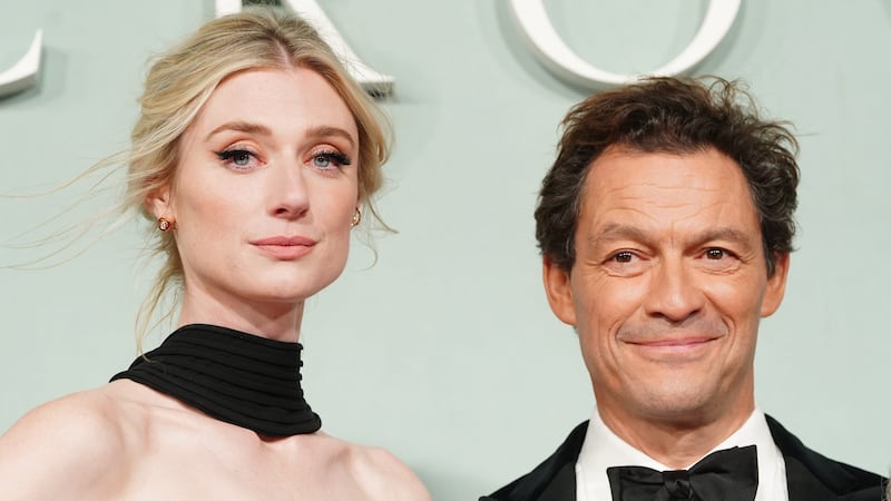 Elizabeth Debicki and Dominic West star opposite each other in Netflix’s The Crown (Ian West/PA)