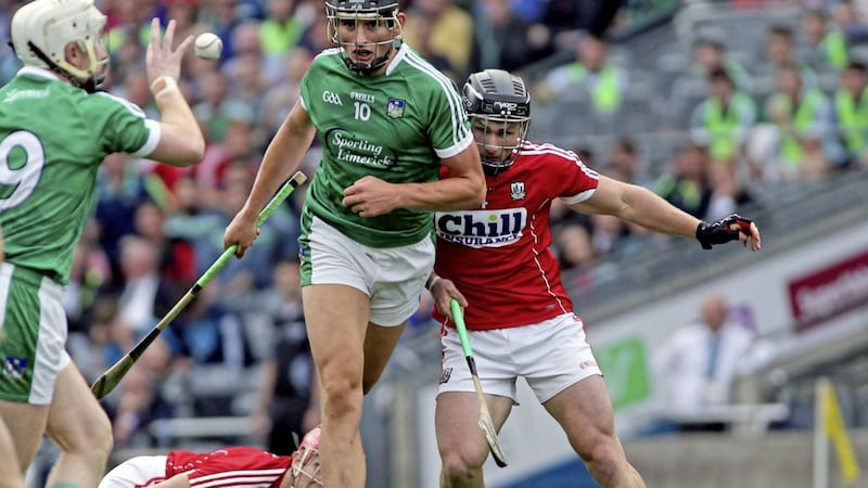 Gear&oacute;id Hegarty was on form for Limerick against Clare Picture by S&eacute;amus Loughran 