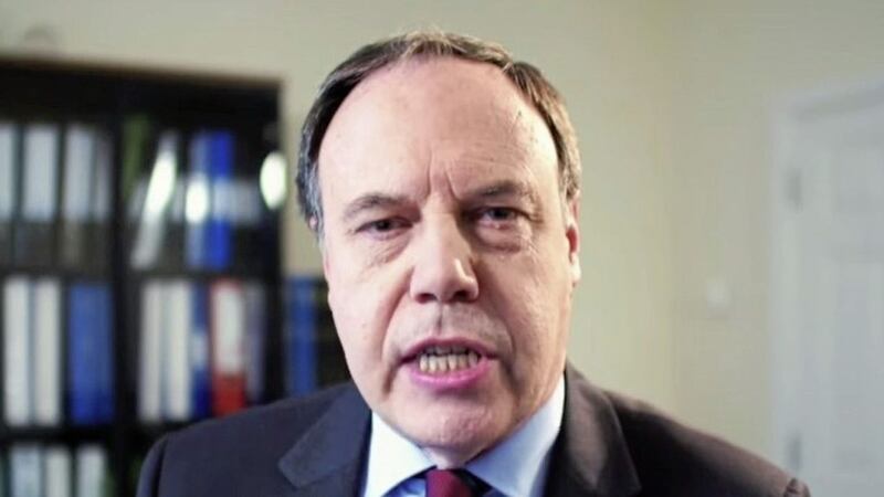 The DUP election broadcast showed footage of a health centre in Banbridge where Nigel Dodds lives 