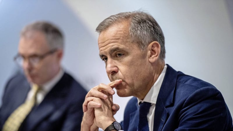 Bank of England governor Mark Carney, speaking in London yesterday, said he is expecting the economy to have flat-lined at the end of last year and made a significant downgrade to the growth outlook 