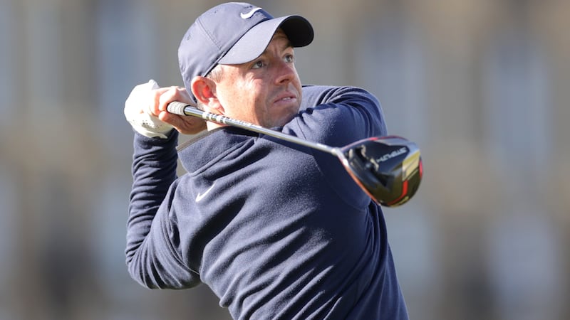 Rory McIlroy had a new putter in the bag and used it effectively to make six birdies
