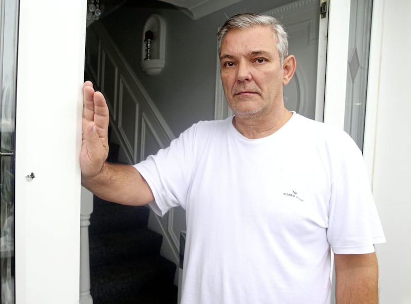 George Richmond said his family has suffered years of harassment. Picture by Mal McCann