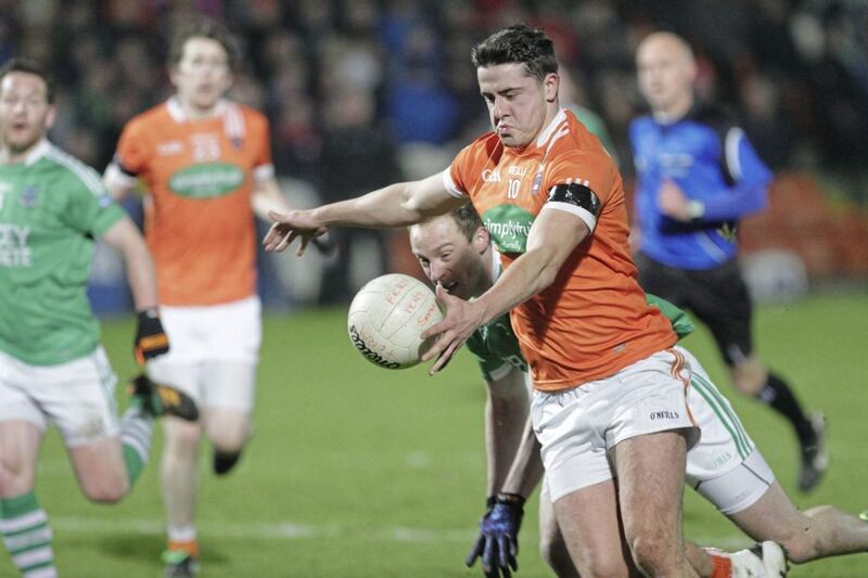 Armagh's Stefan Campbell will relish the chance to take on the Munster defence at Parnell Park