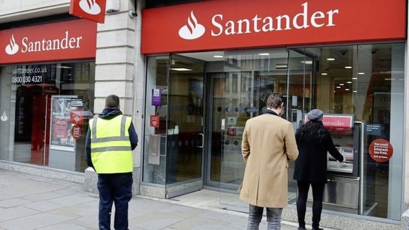 Three Santander branches in Northern Ireland are part of the 140 in the UK due to close this year 