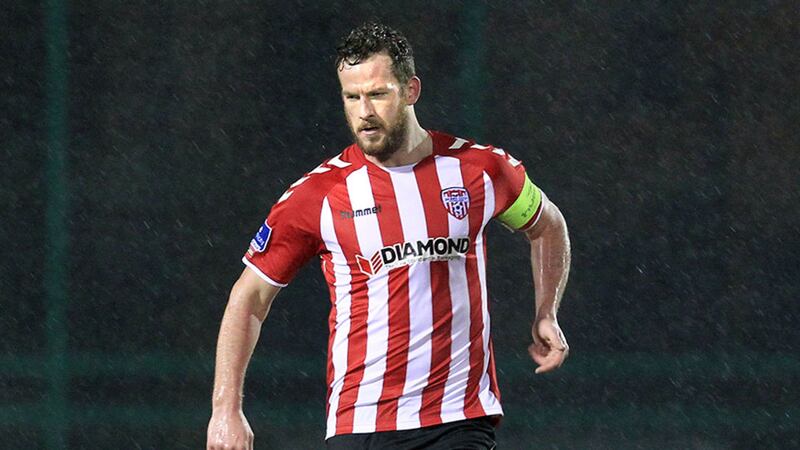Derry City captain Ryan McBride. Picture by Margaret McLaughlin<br />&nbsp;