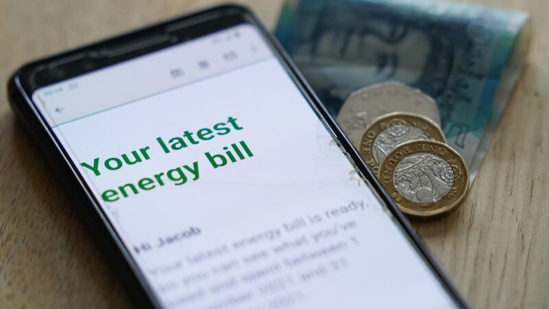 The average household on a standard variable tariff is expected to spend £127 on energy in April