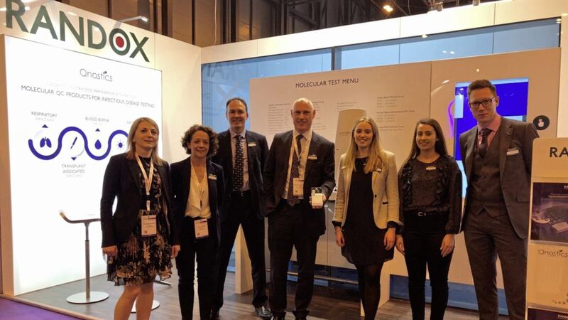 The Randox team launches the Vivalytic at ECCMID 2018 in Madrid 