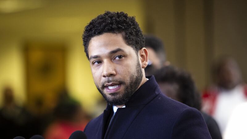 Smollett had been accused of making a false police report but prosecutors dropped the charges.