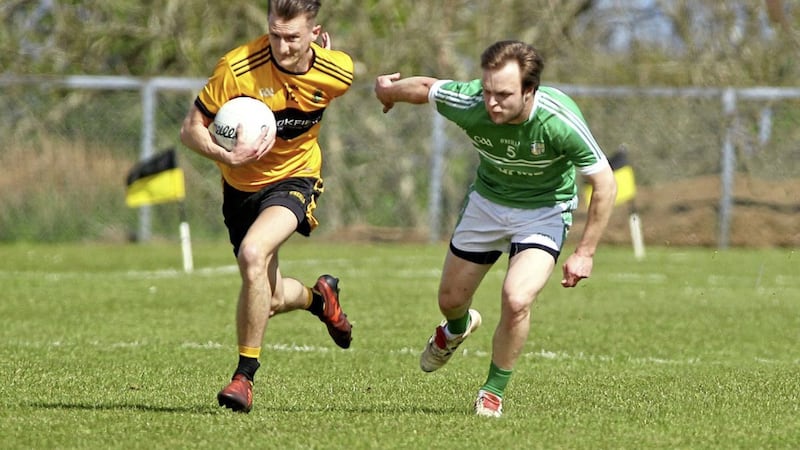 Kristian Healy has been one of a number of young players to lead the way for St Enda&#39;s this season 