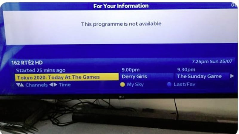 There were complaints about geo-blocking after viewers were unable to tune in to the broadcaster&#39;s coverage of the Toyko 2020 Games via their subscription to Sky 
