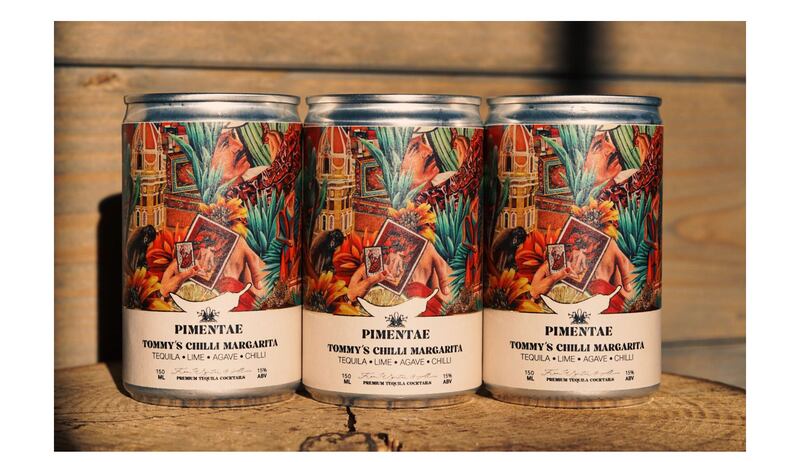 Tommy’s Spicy Margarita Cans, Pimentae