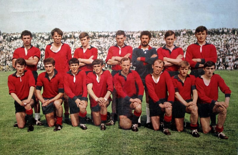 John Murphy (front row, extreme left) was part of the Down team which won the All-Ireland SFC in 1968 and was subsequently assistant manager to Pete McGrath when the Mournemen lifted the Sam Maguire again in 1991 and 1994 