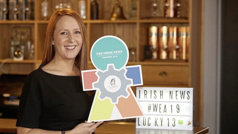 Laura Cowan, head of business and leisure sales at Titanic Belfast, which will host this year&#39;s Irish News Workplace &amp; Employment Awards on Thursday June 13 